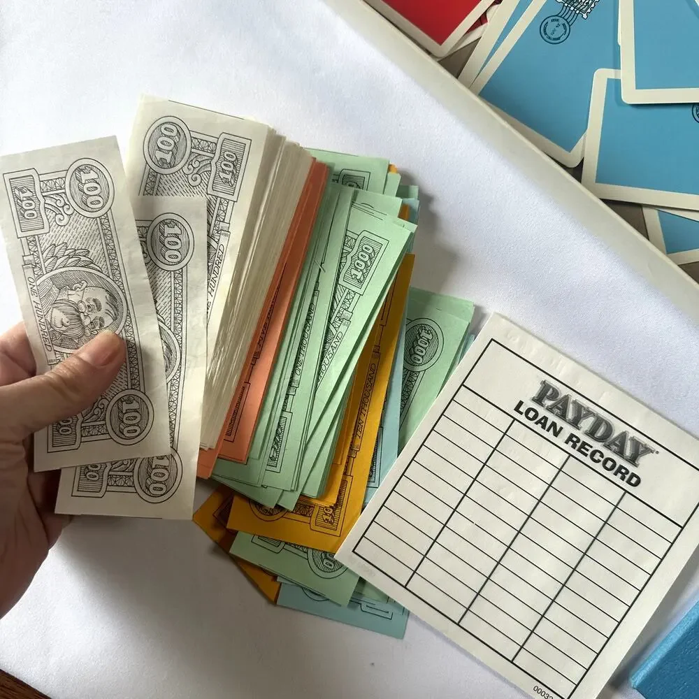 Vintage 1994 Payday Board Game